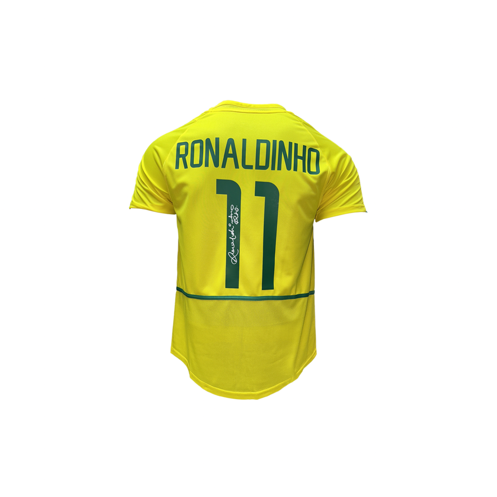 The Collect Room - Ronaldinho Signed Brazil 2002 National Team - Medaid International