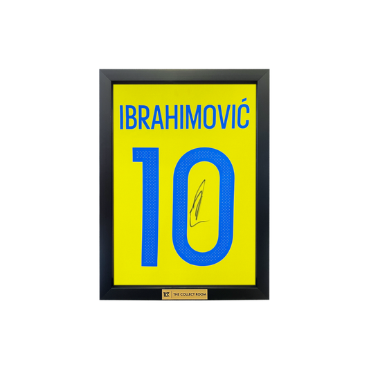 The Collect Room - Zlatan Ibrahimovic Back Signed Sweden - Medaid International