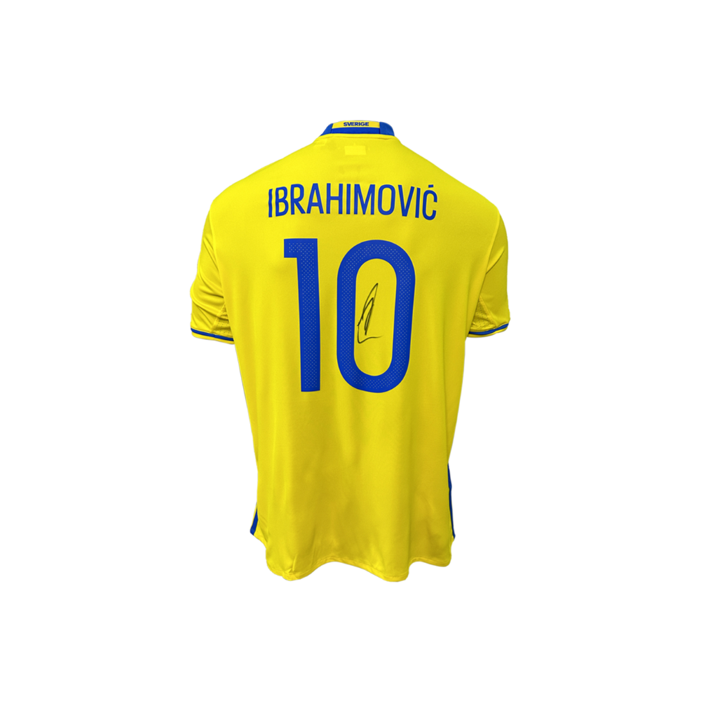 The Collect Room - Zlatan Ibrahimovic Back Signed Sweden - Medaid International