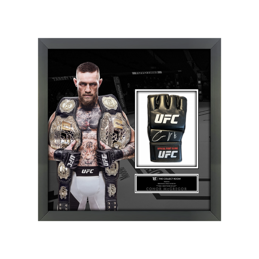 The Collect Room - Conor McGregor Signed Framed Boxing Glove - Medaid International