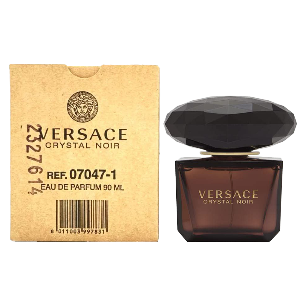 TESTER Versace Crystal Noir Eau De Parfum Pour Femme - 90ml - Medaid