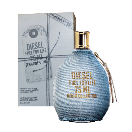 TESTER Diesel Fuel For Life Denim Collection Eau De Toilette Pour Femme - 75ml - Medaid