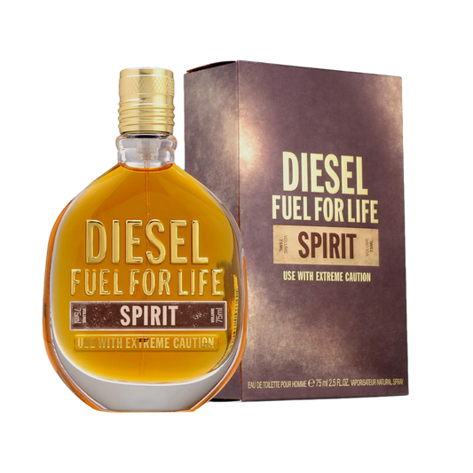 TESTER Diesel Fuel For Life Spirit Eau De Toilette Pour Homme - 75ml - Medaid