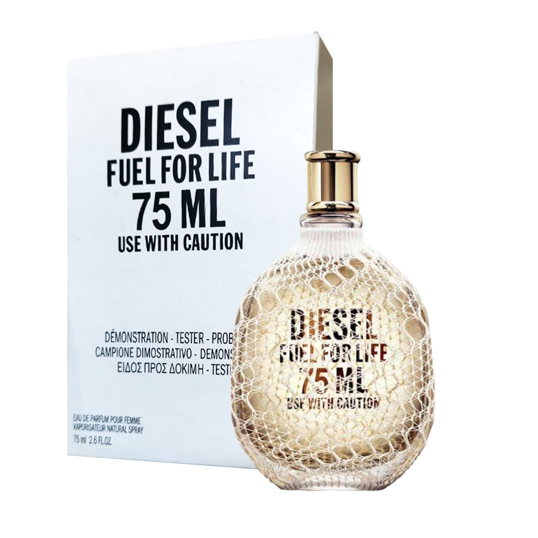 TESTER Diesel Fuel For Life Eau De Parfum Pour Femme - 75ml - Medaid