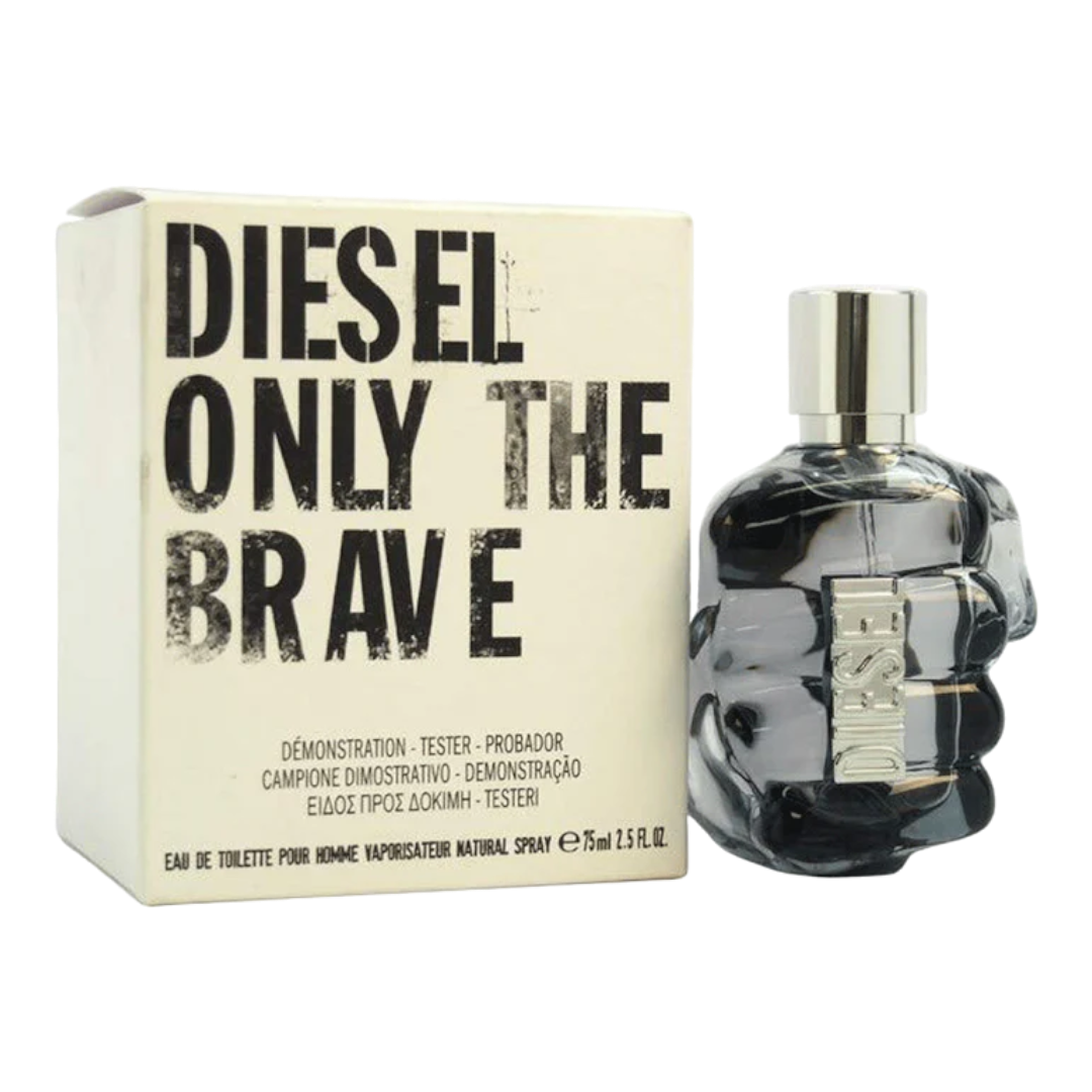 TESTER Diesel Only The Brave Eau De Toilette Pour Homme - 75ml - Medaid