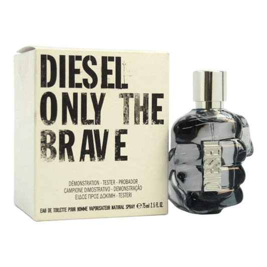 TESTER Diesel Only The Brave Eau De Toilette Pour Homme - 75ml - Medaid