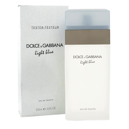 TESTER Dolce & Gabbana Light Blue Eau De Toilette Pour Femme - 100ml - Medaid