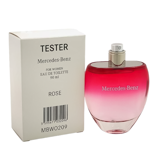 TESTER Mercedes Benz Rose Eau De Toilette Pour Femme - 90ml - Medaid