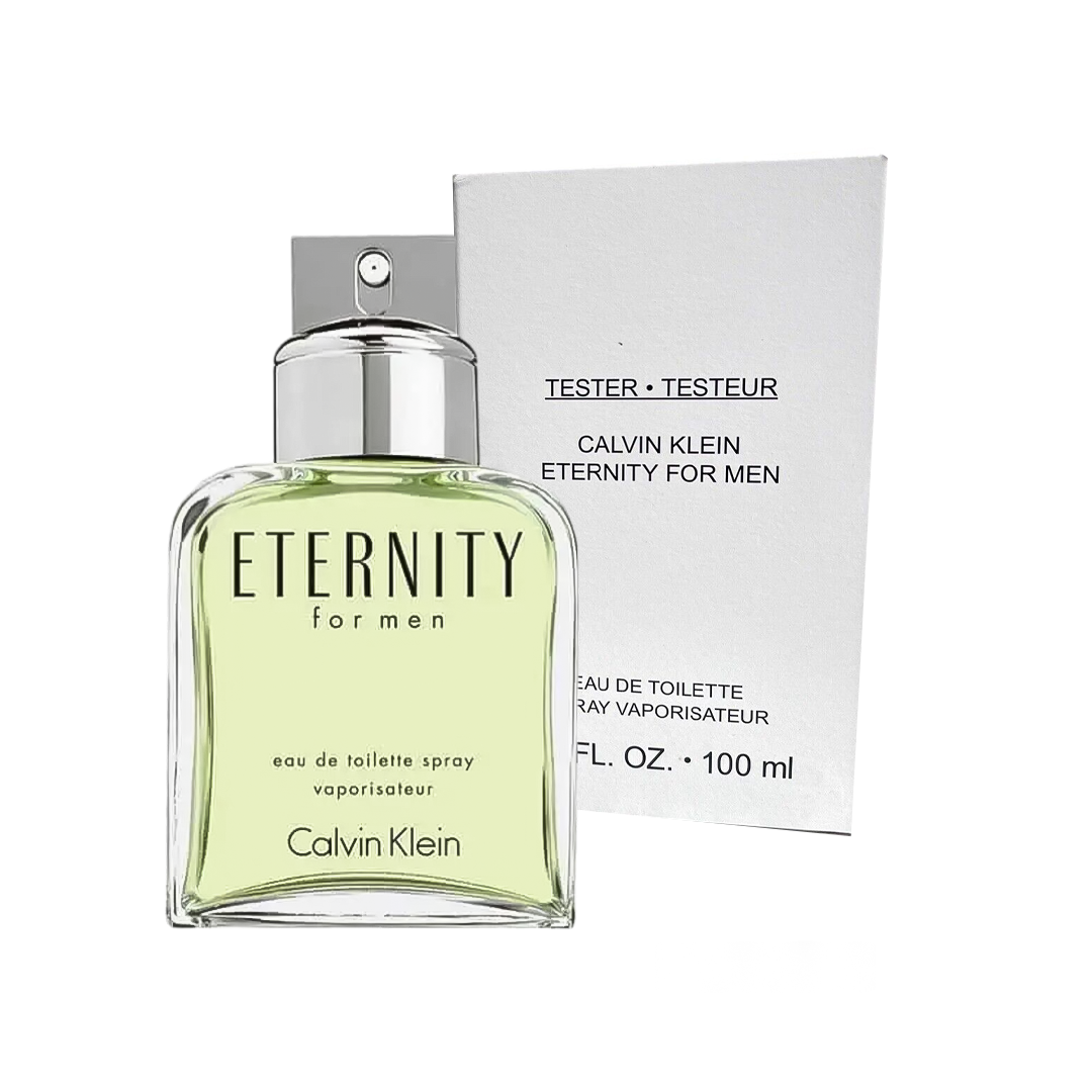 TESTER Calvin Klein CK Eternity Eau De Toilette Pour Homme - 100m - Medaid