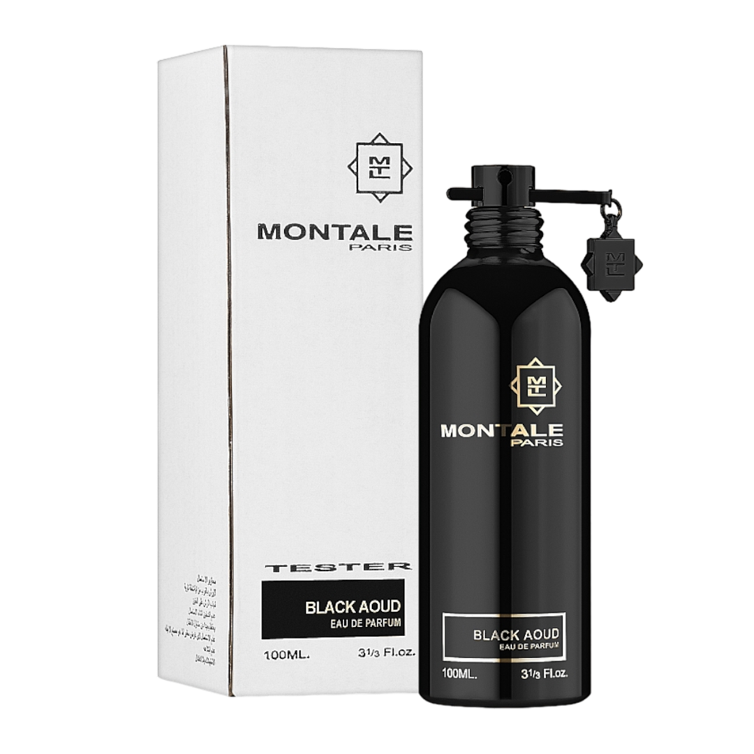 TESTER Montale Black Oud Eau De Parfum Pour Homme & Femme - 100ml - Medaid