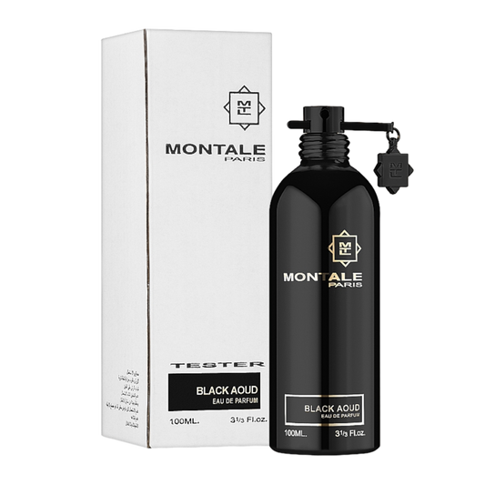 TESTER Montale Black Oud Eau De Parfum Pour Homme & Femme - 100ml - Medaid