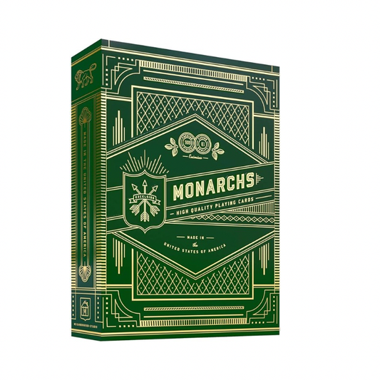 Green Monarch Playing Cards - Medaid International