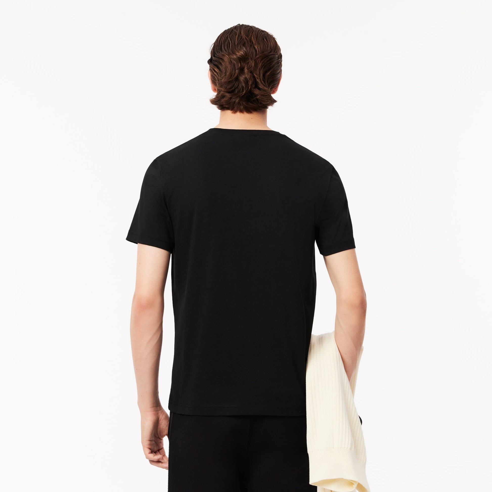 Lacoste v-neck cotton t-shirt th5077 031 - Lebanon - Medaid