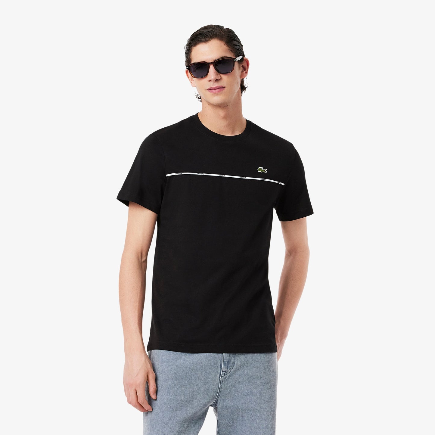 Lacoste Trim Cotton Jersey T-shirt - TH9842 - Medaid International