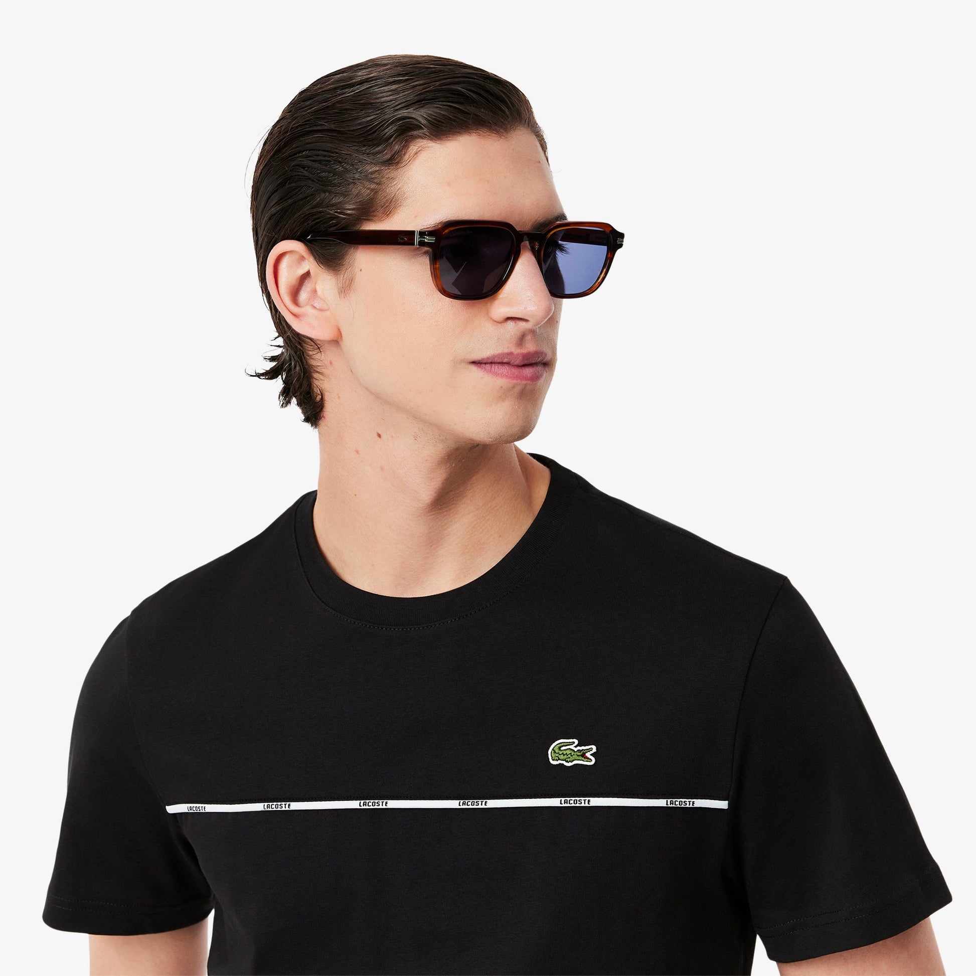 Lacoste Trim Cotton Jersey T-shirt - TH9842 - Medaid International