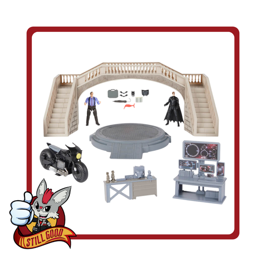 DC Batman Movie Moments Bat Cave Playset by Spin Master [Damaged Box] - Medaid International