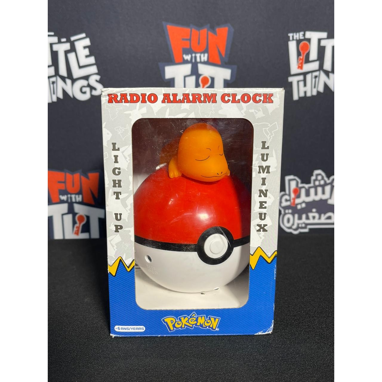 Charmander Light up FM Alarm Clock [Damage Cord] - Medaid International