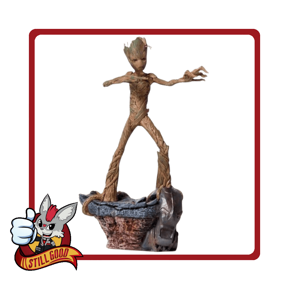 Iron Studios : Marvel - Groot [DAMAGED BASE OF THE FIGURE] - Medaid International