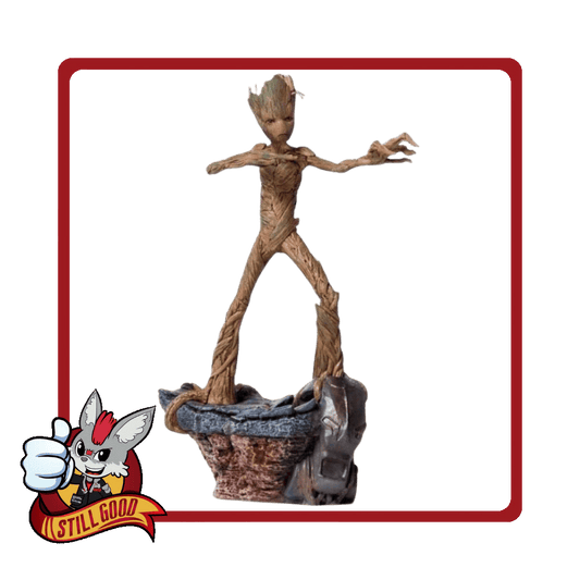 Iron Studios : Marvel - Groot [DAMAGED BASE OF THE FIGURE] - Medaid International