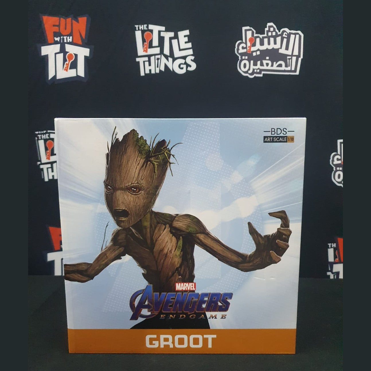 Iron Studios : Marvel - Groot [DAMAGED BASE OF THE FIGURE] - Medaid International