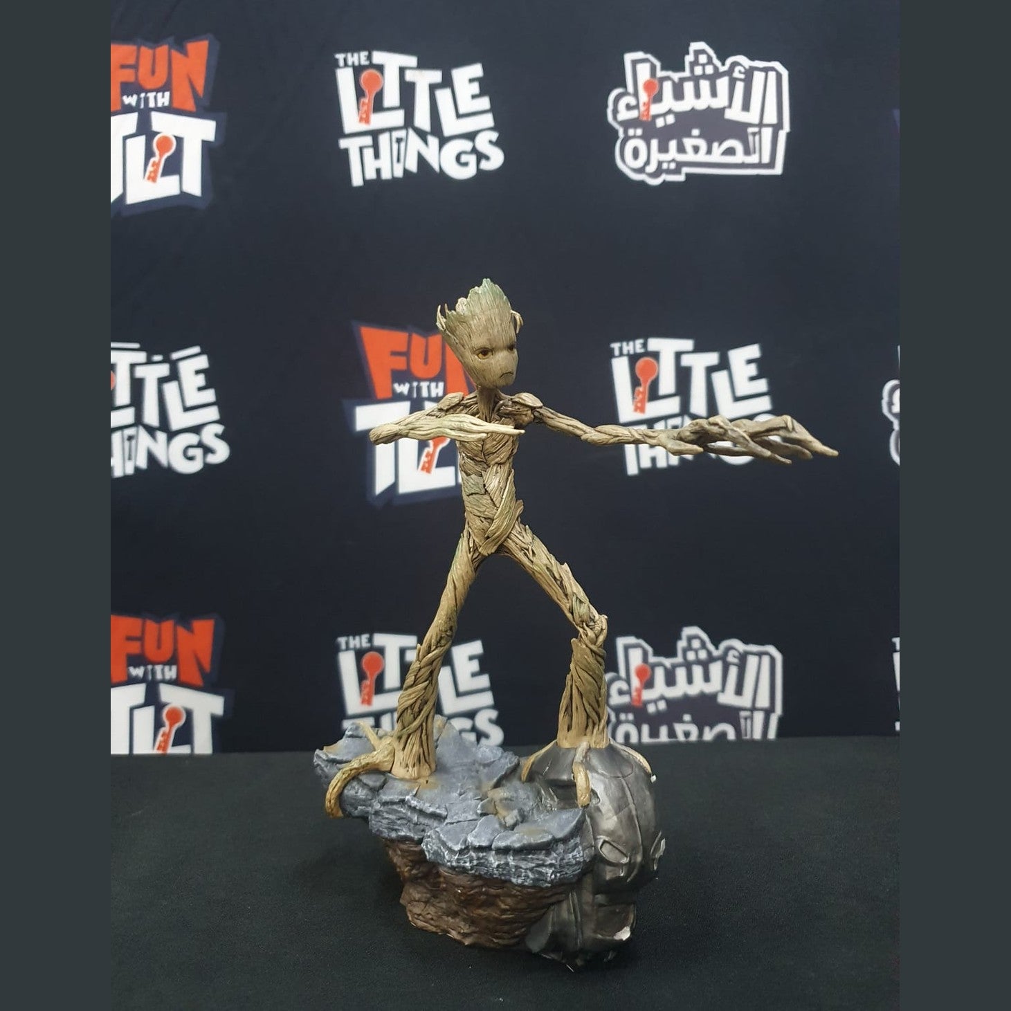 Iron Studios : Marvel - Groot [DAMAGED BASE OF THE FIGURE] - Medaid International