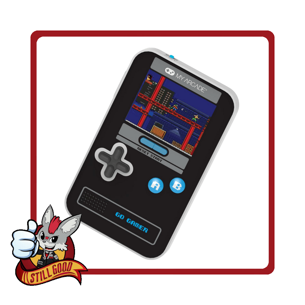 Go Gamer Classic 300 Games In 1 - Black, Gray & Blue [DAMAGED BOX] - Medaid International