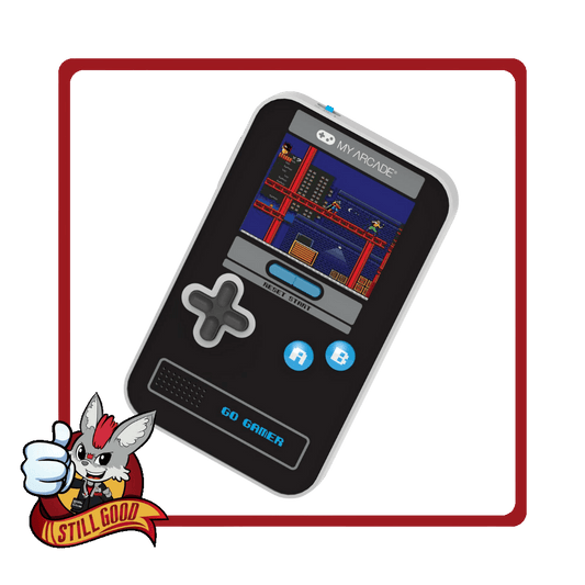 Go Gamer Classic 300 Games In 1 - Black, Gray & Blue [DAMAGED BOX] - Medaid International