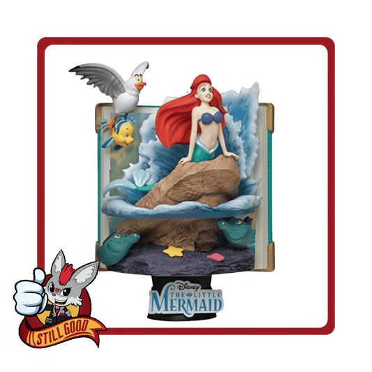 Disney Story Book Series Ariel Diorama Stage by Beast Kingdom (Diorama Stage-079) [Damaged Box] - Medaid International