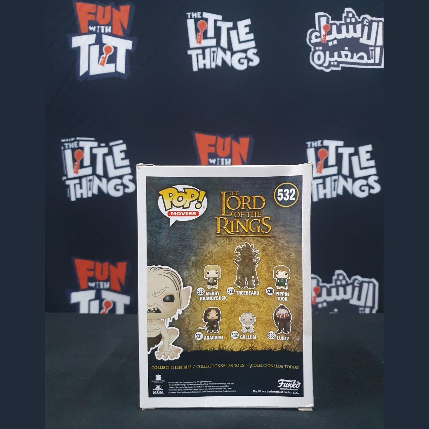 Funko : Lord of the Ring - Gollum (532) [DAMAGED BOX] - Medaid International