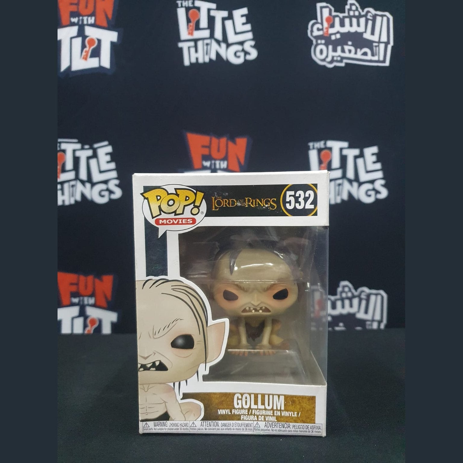 Funko : Lord of the Ring - Gollum (532) [DAMAGED BOX] - Medaid International
