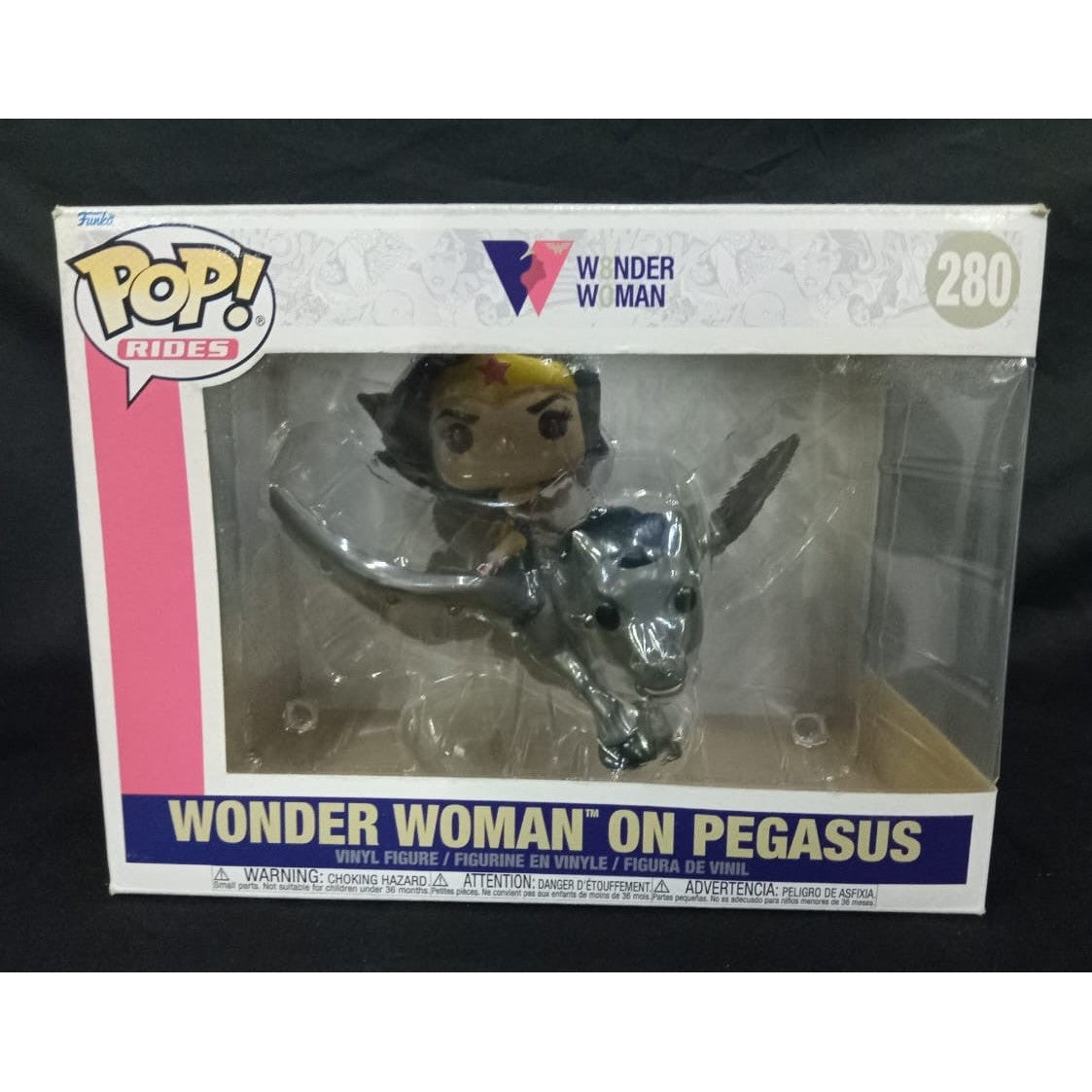 Funko Rides Super Deluxe : DC Comics Wonder Woman 80th - Wonder Woman on Pegasus [Damaged Box] - Medaid International