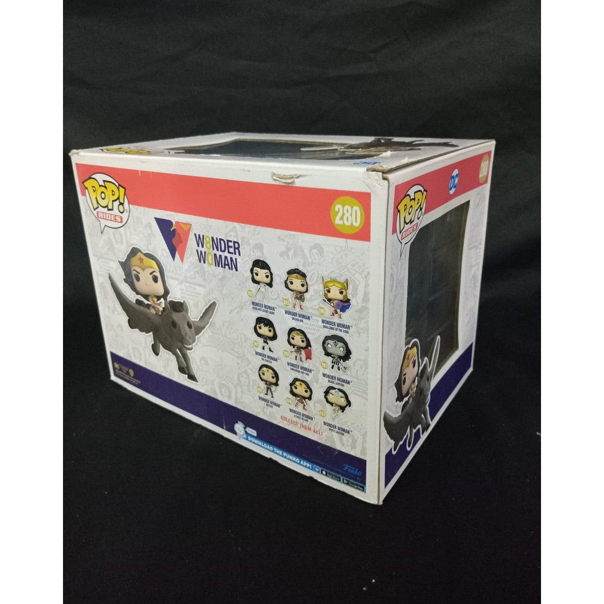 Funko Rides Super Deluxe : DC Comics Wonder Woman 80th - Wonder Woman on Pegasus [Damaged Box] - Medaid International