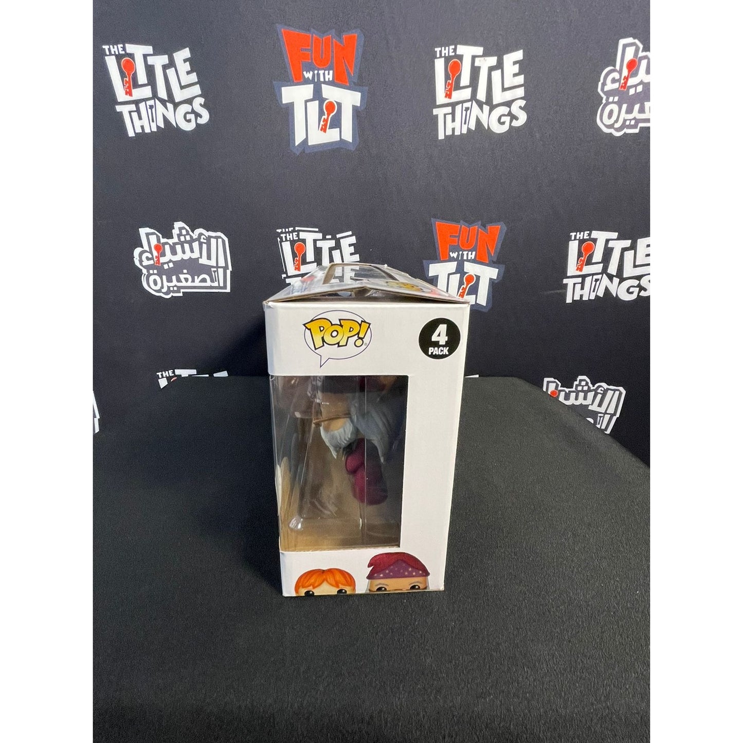 Funko 4 Pack : Harry Potter - Harry,Hermoine,Dumbledore,Ron [Damaged Box] - Medaid International