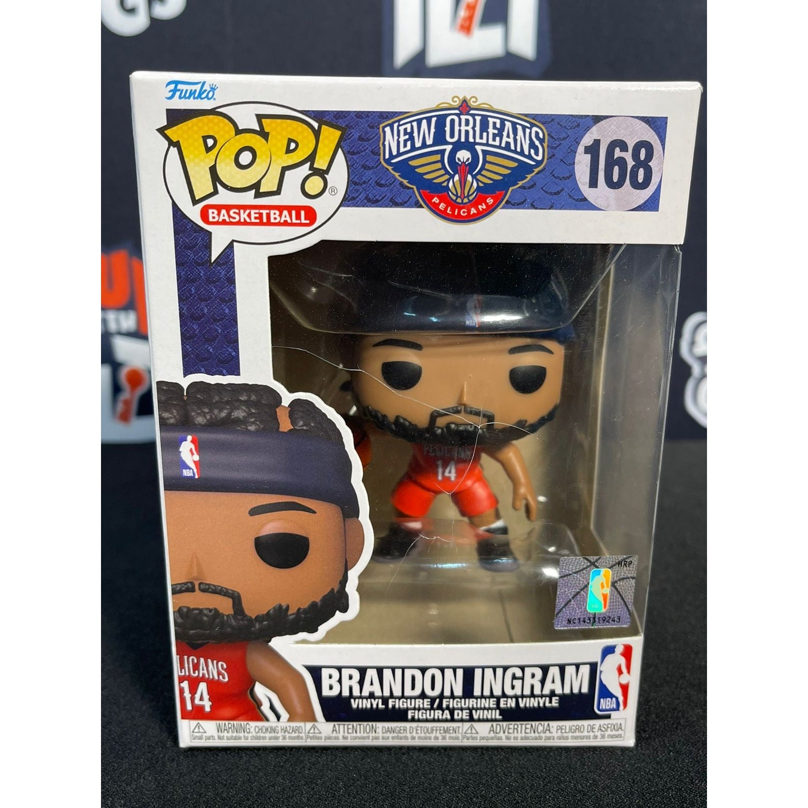 Funko: Pop! Basketball: Pelicans - Brandon Ingram [Damaged Box] - Medaid International