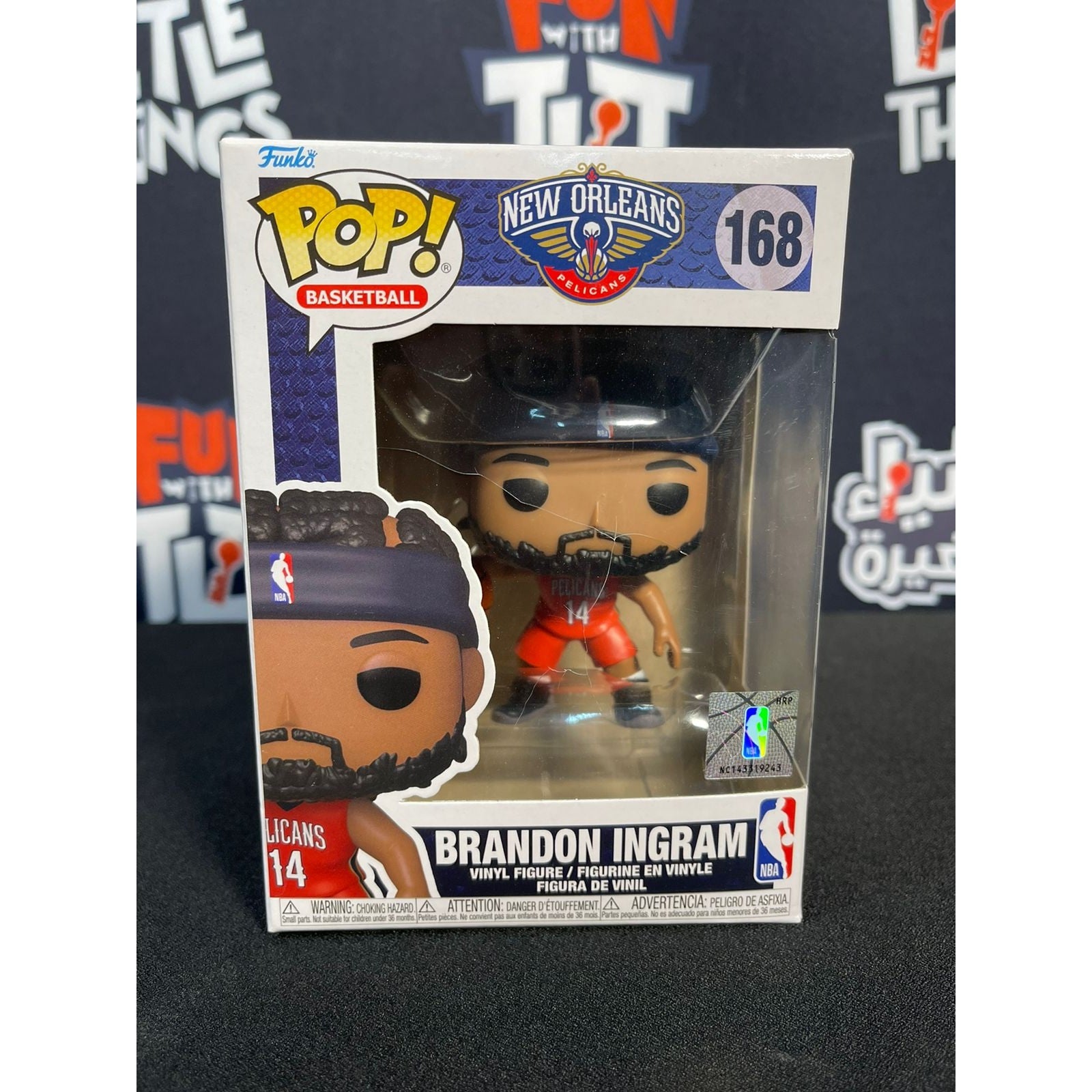 Funko: Pop! Basketball: Pelicans - Brandon Ingram [Damaged Box] - Medaid International
