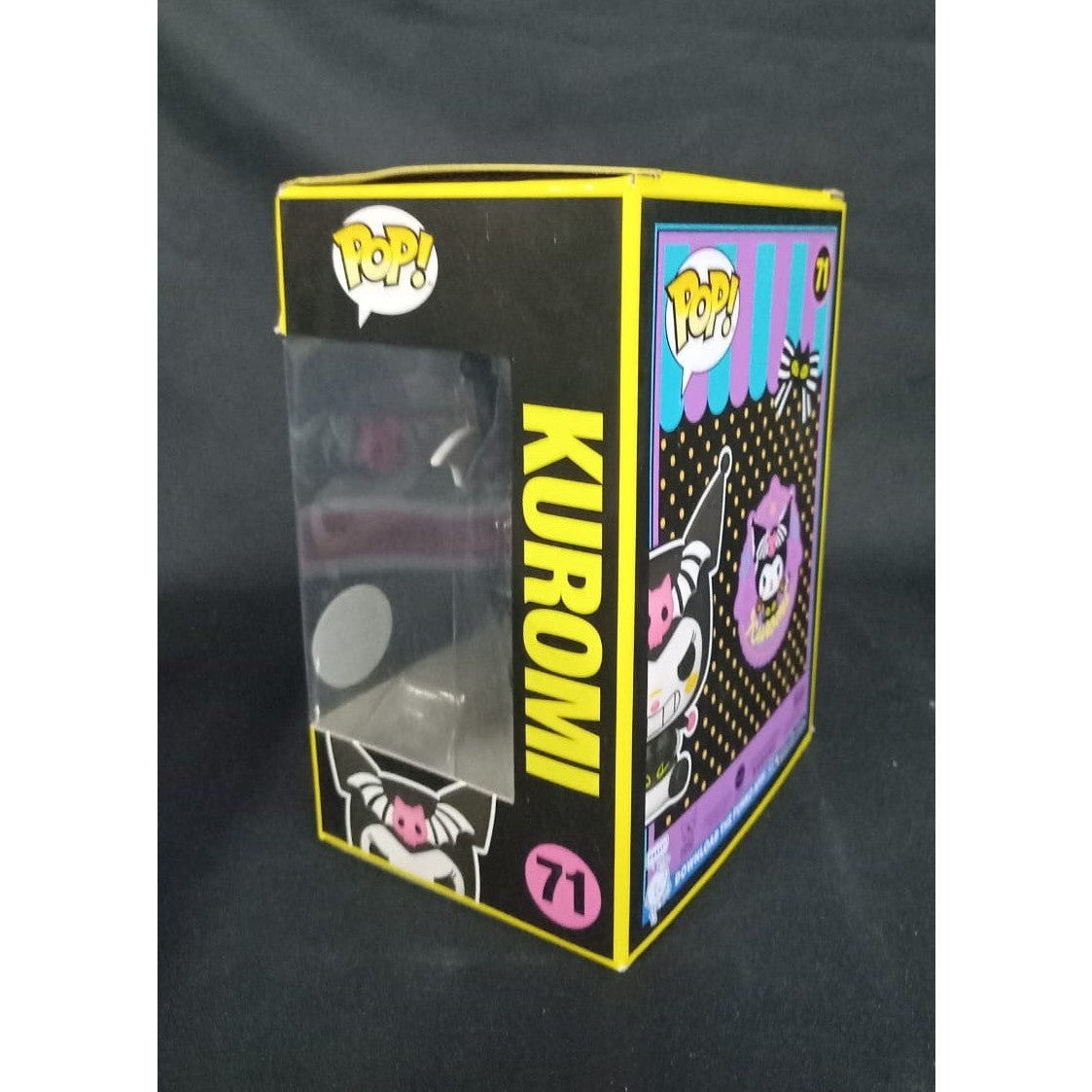 Funko: Pop! Sanrio: Hello Kitty - Ghost Kuromi (BLKLT)(Exc) [Damaged Box] - Medaid International