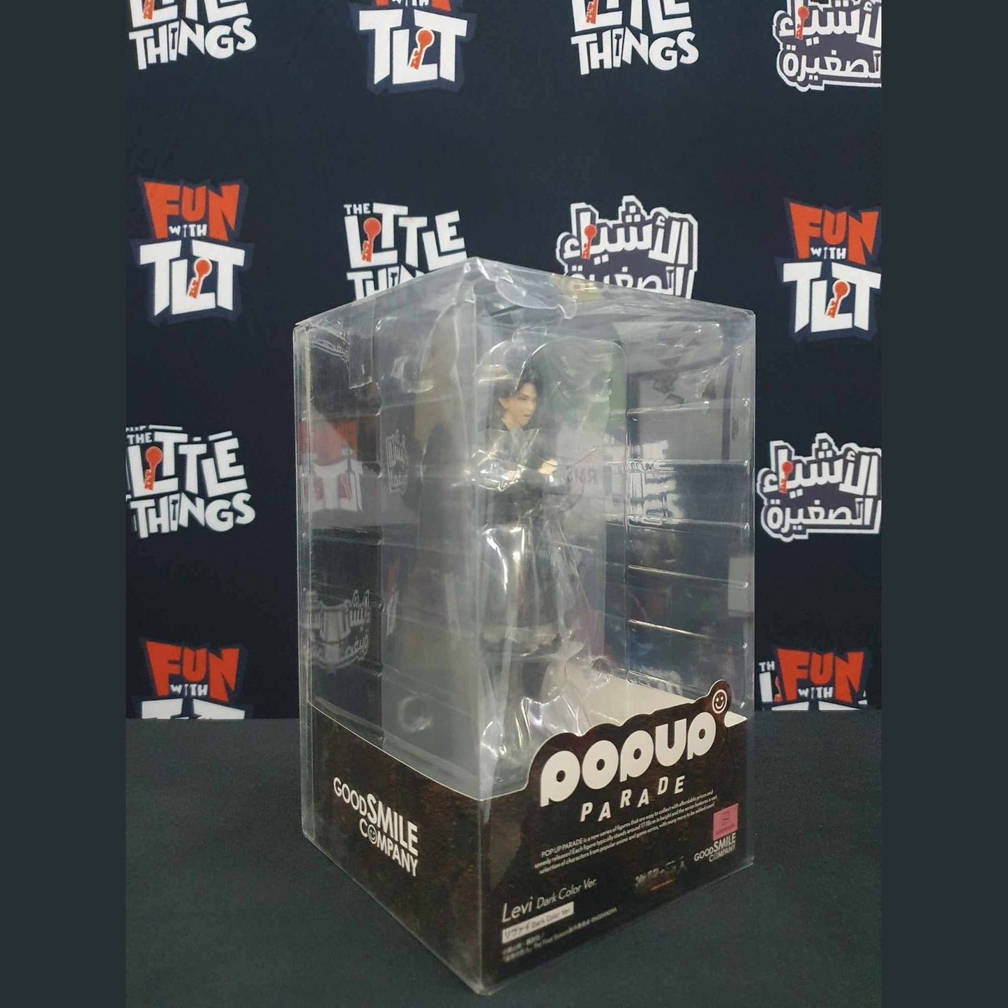 Attack on Titan: Levi Pop Up Parade Figure by Good Smile Company [Damaged Box] - Medaid International