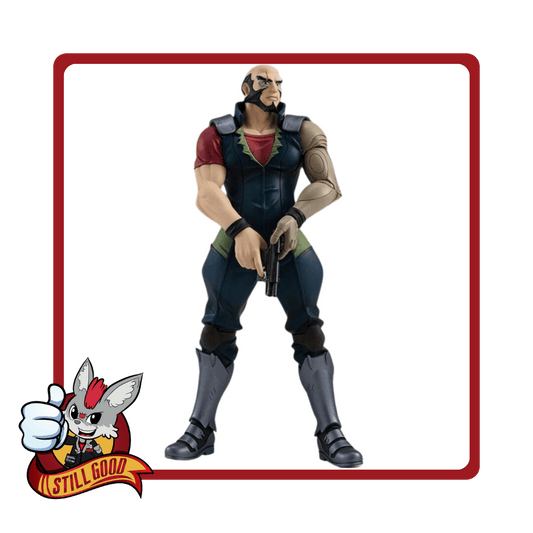 COWBOY BEBOP : JET BLACK POP UP PARADE FIGURE BY GOOD SMILE COMPANY  [DAMAGED BOX] - Medaid International