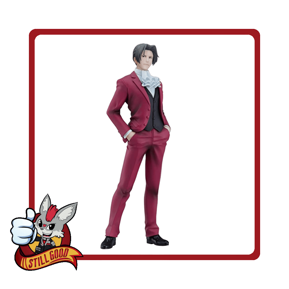 Phoenix Wright: Ace Attorney Miles Edgeworth Pop Up Parade Figure by Good Smile Company [Damaged Box] - Medaid International