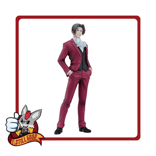 Phoenix Wright: Ace Attorney Miles Edgeworth Pop Up Parade Figure by Good Smile Company [Damaged Box] - Medaid International