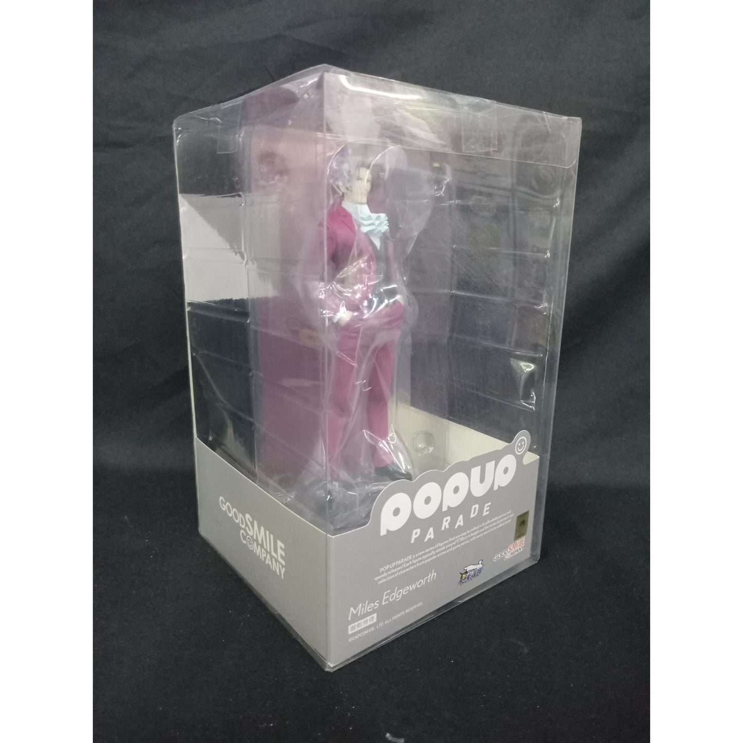 Phoenix Wright: Ace Attorney Miles Edgeworth Pop Up Parade Figure by Good Smile Company [Damaged Box] - Medaid International