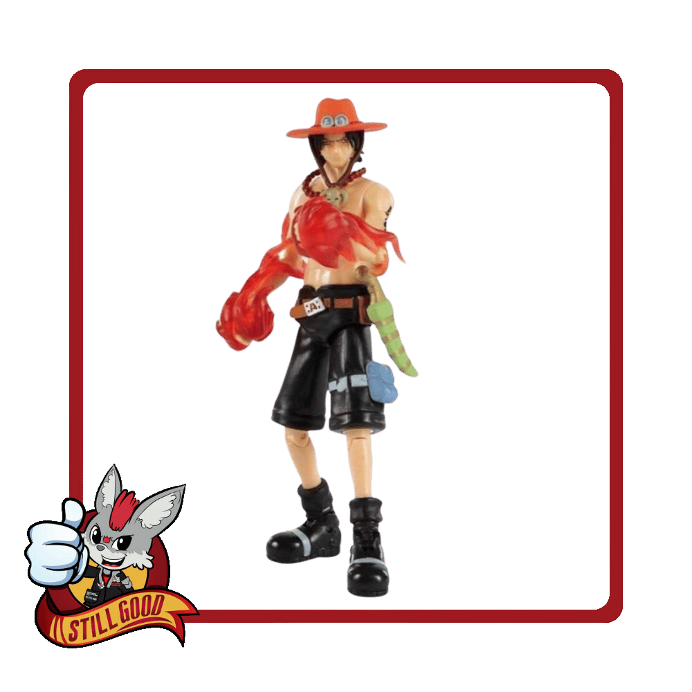 One Piece Portgas D. Ace Action Figure by Abysse [Damaged Packaging] - Medaid International