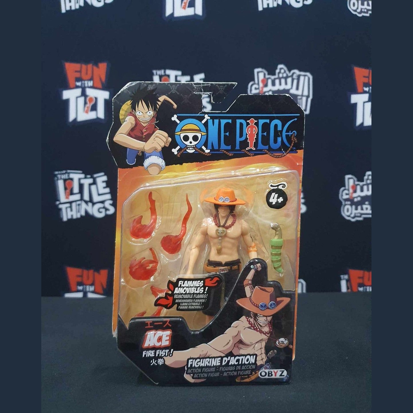 One Piece Portgas D. Ace Action Figure by Abysse [Damaged Packaging] - Medaid International
