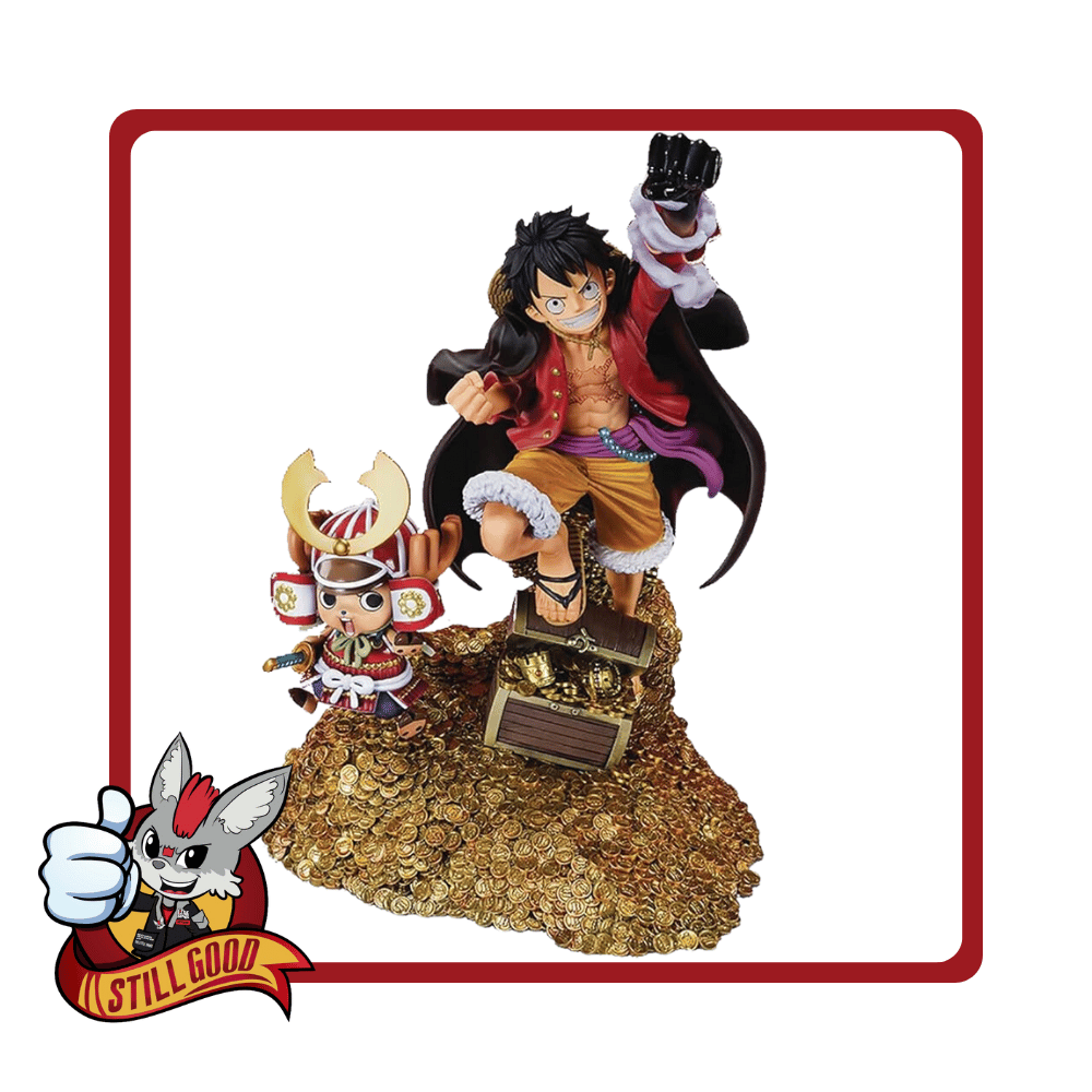 Figuarts Zero  WT100 Luffy and Chopper [MINIMAL DAMAGE ON ACCESORIES] - Medaid International