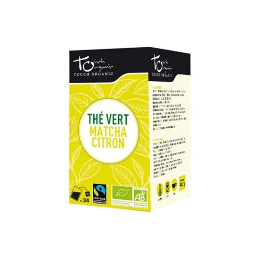 TOUCH ORGANIC MATCHA TEA WITH LEMON - Medaid International