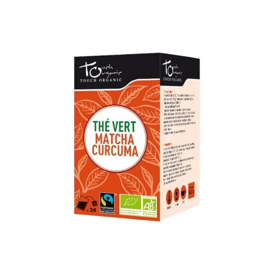 TOUCH ORGANIC MATCHA TEA WITH TURMERIC - Medaid International