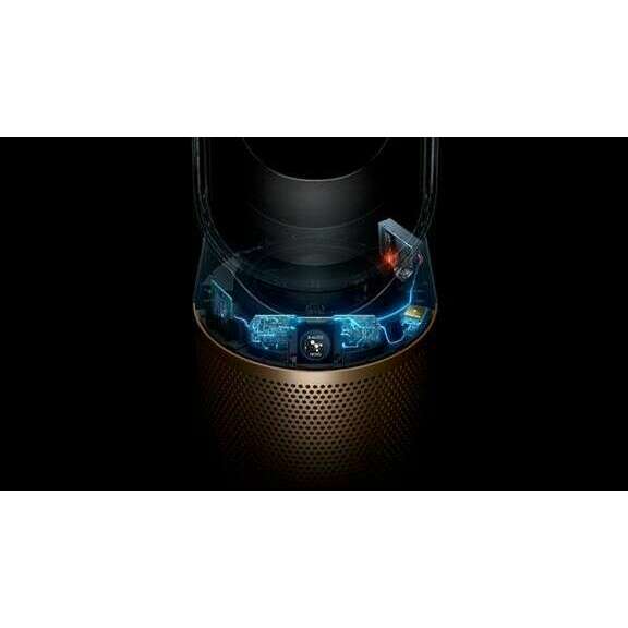 Purifier Cool Formaldehyde‚Ñ¢ Purifying Fan (Nickel/Gold) - Medaid International