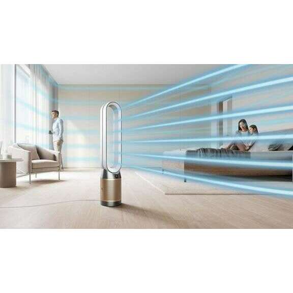 Purifier Cool Formaldehyde‚Ñ¢ Purifying Fan (Nickel/Gold) - Medaid International