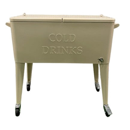 Party Cooler with Basket (Cream) - Medaid International