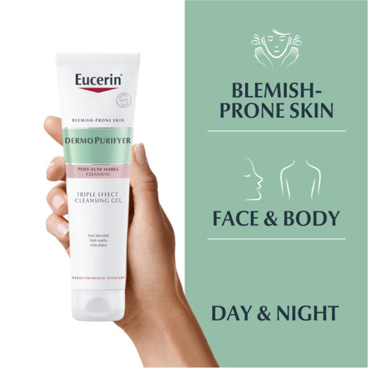 Eucerin Dermopurifyer Triple Effect Cleansing Gel - 250 ml - Medaid